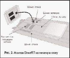 Монтаж DirectFET на печатную плату