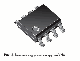 Внешний вид усилителя группы VNA