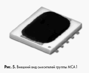 Внешний вид смесителей группы MCA1