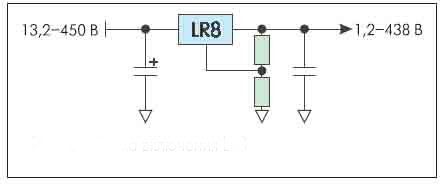 Схема включения LR8