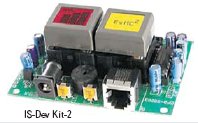 Демонстрационное устройство программирования двух LCD-переключателей c красно-зеленой подсветкой